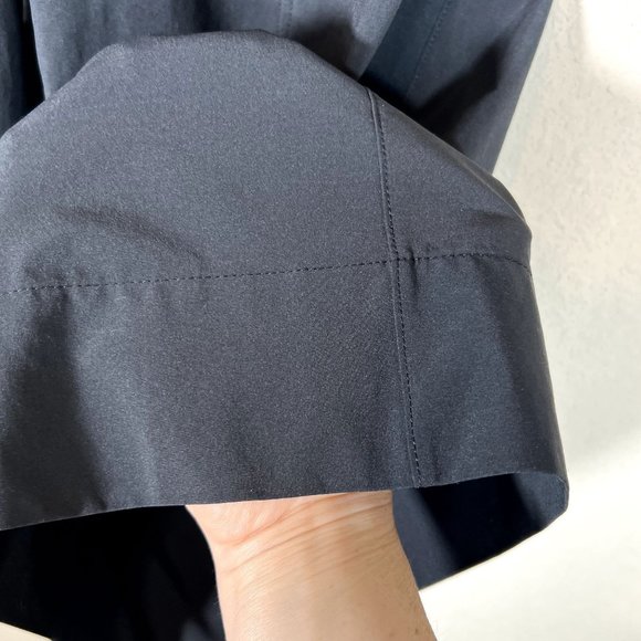 Athleta Greenwich Gaucho Culotte Black Size 8 Lightweight Wide Leg - Picture 5 of 9